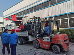 豪利777官网1台350L沥青路面灌缝机发往济南